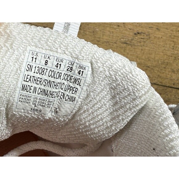 RARE Bedazzle SKECHERS Women's D'Lites Lightweight Memory Foam Sneakers 11 White - Picture 8 of 10